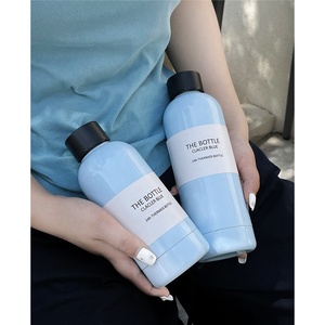 Bouteille d'eau isotherme en acier inoxydable à double paroi, gourde portable pour café, avec logo personnalisé, vente en gros - Product Image 2