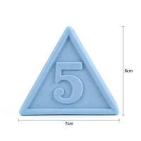 EDUsense PVC Triangle Blocs de Construction Jouet de Dentition Bloc Souple Intégration Sensorielle Autisme Jeu Éducatif Jouets