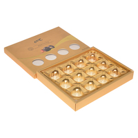 Boîte cadeau en carton rigide gaufré de luxe pour chocolats, aliments pour bébés et sushis avec impression personnalisée et emballage alimentaire