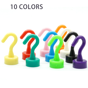 <span class=keywords><strong>Ganci</strong></span> Magnetici Colorati in Gomma Plastificata, Potenti Magneti al Neodimio per Carichi Pesanti, Appendiabiti Magnetico Robusto - Product Image 5