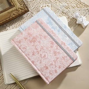 Cahier A5 à reliure spirale à couverture rigide avec 100 feuilles de feuilles mobiles couverture PVC/PP petit design frais étincelant - Product Image 6