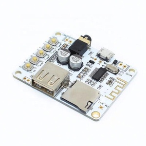 บอร์ดรับสัญญาณเสียงพร้อมช่องเสียบการ์ด USB TF การถอดรหัสการเล่นเสียงเอาต์พุต A7-004 5V 2.1 โมดูลเพลงสเตอริโอไร้สาย - Product Image 3