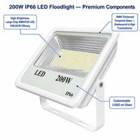 Projecteur LED IP66 150 Watts avec boîtier blanc
