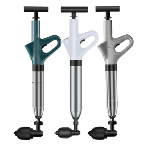 Desatascador de Inodoros de Alta Presión con Chorro de Aire, Eliminador de Obstrucciones de Drenaje de Alta Presión para Tuberías de Baño - Product Image 1
