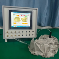 Herramienta de Medición Neumática Digital SPC, Detector de Aire de 4 Canales con Carcasa de Aluminio para Mecanizado de Precisión