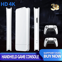 M8prom15 Home TV Console de jeu sans fil 2.4G Dual Players Handheld Gamepad Retro Video Game M15 Console avec contrôleur sans fil