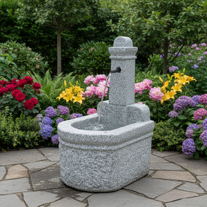<span class=keywords><strong>Fontaine</strong></span> extérieure moderne, durable, écologique, <span class=keywords><strong>en</strong></span> <span class=keywords><strong>pierre</strong></span> de jardin, <span class=keywords><strong>en</strong></span> granit, lavabo personnalisé pour se laver les mains - Product Image 1