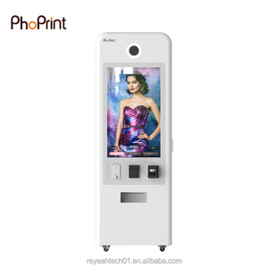 Portable Instant Print Touch Screen Self Service <strong>Photo</strong> <strong>Booth</strong> For Wedding - Product Image 3