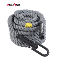 Accessoires de fitness : Cordes de combat 12M 15M pour la compétition en salle de sport, corde de puissance antidérapante en nylon de haute qualité pour la traction