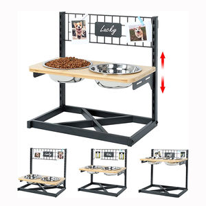 JH-Mech-Bols surélevées pour chiens, support réglable de 4.8 à 15.7 pouces de <span class=keywords><strong>hauteur</strong></span>, pour chiens et chats - Product Image 1