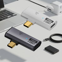 Adaptateur USB-C vers USB-C 2-en-1 USB3.2 10G PD 100W DC en alliage d'aluminium pour ordinateur portable, téléphone portable et tablette - Vente en gros usine