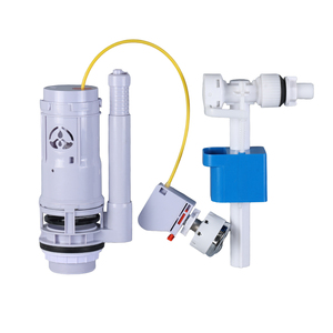 Robinet de <span class=keywords><strong>chasse</strong></span> <span class=keywords><strong>d</strong></span>'<span class=keywords><strong>eau</strong></span> double à commande manuelle pour salle de bain moderne, <span class=keywords><strong>haute</strong></span> pression, écologique, économiseur <span class=keywords><strong>d</strong></span>'<span class=keywords><strong>eau</strong></span>, en PP, réglable pour réservoir de toilettes H - Product Image 3