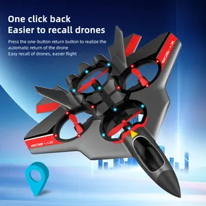 Custom Fashion Style Wholesale Multi Color LED Light 4 Axis Aircraft Drone RC Airplane Helicopter