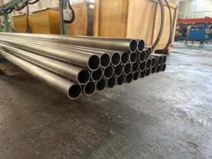 Tabung baja tahan karat stabil 316Ti | <span class=keywords><strong>S31635</strong></span> / 1.4571 pipa tahan korosi untuk penukar panas & sistem kimia - Product Image 4