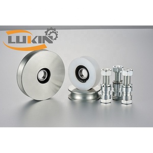 Groothandel Schuifpoortwiel Heavy Duty U V <span class=keywords><strong>O</strong></span> Groove Enkele Of Dubbele Lager Glijdende Katrol - Product Image 5