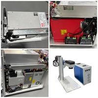 Machine de marquage laser fibre 3D JPT MOPA M7 60W 100W 200W 300W avec CCD pour la gravure de bijoux, quincaillerie, pièces automobiles et acier inoxydable