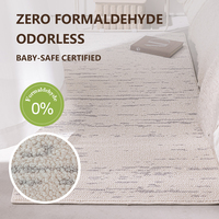 Tapis de chevet moderne antidérapant, imperméable, écologique et adapté aux animaux domestiques, tapis de prière doux pour vestiaire, repose-pieds, baie vitrée