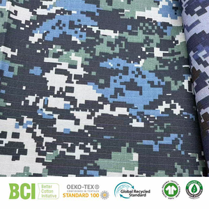 Tela de Camuflaje con Impresión Digital, 60% Algodón, 40% Poliéster, 45/2x45/2, 195GSM, Hilo Ripstop, Tela de Camuflaje del Ejército de la Marina de Bangladesh - Product Image 6