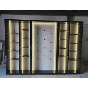 Bellissimi Espositori Neri per Negozi, Supporti per Esporre Borse in Pelle per Negozi di Borse - Product Image 1