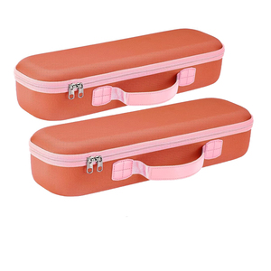 Custodia rigida per capelli in pelle <span class=keywords><strong>Eva</strong></span> o borsa per il trasporto di ferro arricciacapelli grande - Product Image 2
