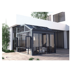 De aluminio sala de sol jardín de invierno, casa de cristal para solárium - Product Image 6