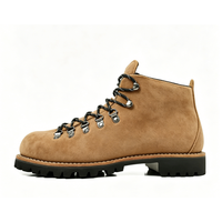 Bottes de randonnée en cuir sur mesure, fabrication Goodyear Welt, bottes de trekking d'extérieur, service de conception de marque privée, fabricant OEM pour les marques