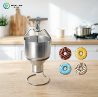 Meilleur prix pour une machine à beignets commerciale à 4 rangées, machine à beignets mochi