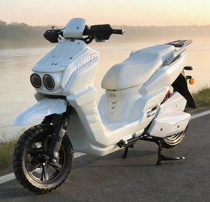 มอเตอร์ไซค์ไฟฟ้าสปอร์ตสมัยใหม่ 1000W-2000W ความเร็ว 40-60 กม./ชม. ตัวถังโค้งมนลดแรงต้านลมได้อย่างมีประสิทธิภาพ - Product Image 3