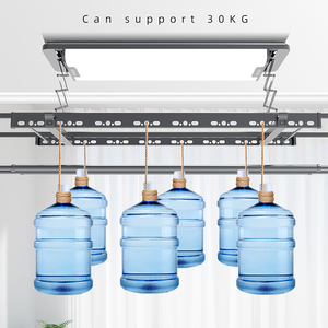 Elektrische 35KG kledinghanger opvouwbaar aluminium automatische wasrek droogrek slim elektronisch type voor balkon/slaapkamer - Product Image 3