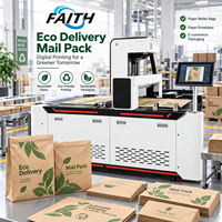 Machine d'impression numérique industrielle Faith pour sachets, imprimante jet d'encre monocouche pour usine d'emballage alimentaire