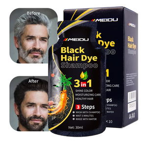 Meidu 30ml Small Bag Sachet Hair Dye Shampoo - Product Image 1
