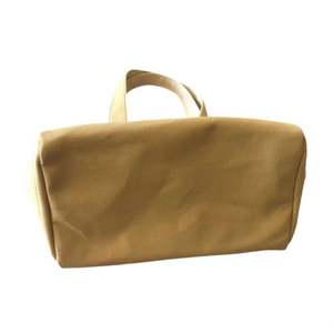 Women's Heavy-Duty Autumn White Canvas Boat Tote Bag Waterproof Reusable Ribbon Handle Insert for Daily Medium Letter - Product Image 5