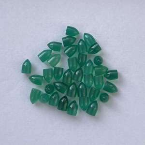 Jewel Creation - Gemas Sueltas de Ónix Verde Natural de 4 mm, 6 mm y 8 mm, Cabujón Redondo Liso, para Hacer Joyas, Collares y Colgantes, IGI - Product Image 4