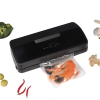 Machine de mise sous vide électrique portable de qualité alimentaire, mini-scelleuse automatique pour aliments avec protection contre la surchauffe pour la maison et les camping-cars