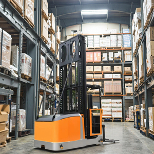 Carrello Elevatore a Tre Vie per Corridoi Stretti, <span class=keywords><strong>Stacker</strong></span> Elettrico da 1,6 Tonnellate per Uso in Magazzini Stretti - Product Image 3