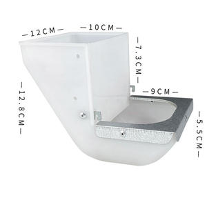 רבים גודל ארנב מזון מזין נירוסטה ארנב מזון מזין - Product Image 5