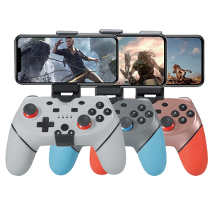 Nin <span class=keywords><strong>tendo</strong></span> <span class=keywords><strong>Switch</strong></span> Pro Wireless Game Controller mit Bildschirm aufnahme und doppelter Vibrations funktion mit Farbbox für Telefon - Product Image 1