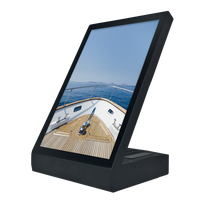 Écran de table de bureau en forme de L de 10,1 pouces avec Android 11, résolution 800x1280, caméra NFC basée sur le cloud