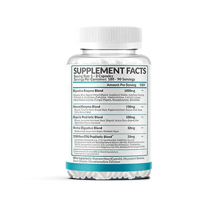 Tabletas de Enzimas Digestivas al por Mayor OEM, Suplemento para la Salud Intestinal, Probiótico - Product Image 5