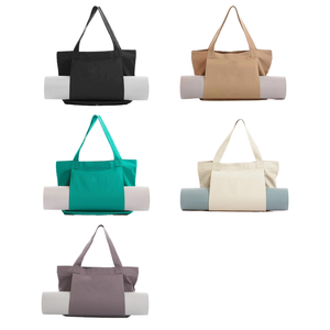 Bolsos deportivos para mujer, bolso de mano para gimnasio, gran capacidad, personalizar colores y LOGO, bolsas de viaje, bolsas de lona para Yoga - Product Image 5