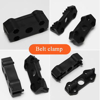 Poulie de moteur de porte Fermator PMVC à double denture, courroie à chevrons, pince pour opérateur de porte d'ascenseur, pièces de rechange pour ascenseur