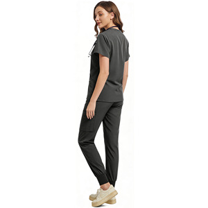 Daoyi <b>Scrub</b> Uniform Set Women Polyester Slim Fit Medical Workwear Hospital Uniforms - Product Image 2
