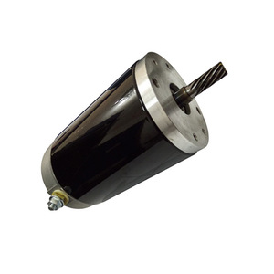 มอเตอร์กระแสตรงแบบแปรงถ่านแม่เหล็กถาวร 12V 24V แบบยึดหน้าแปลน สำหรับรอกยานยนต์ - Product Image 1