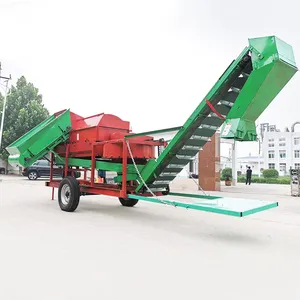 Best price Agriculture used Peanut combine harvester groundnut picker machine