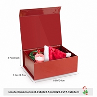 Boîte cadeau de luxe Jinbar Composite avec un artisanat délicat, boîte pliable magnétique pour offrir des cadeaux haut de gamme