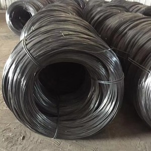 <b>Soft</b> Annealed <b>Wire</b> BWG18 1.2mm Black Binding <b>Wire</b> for Poultry Cage Fixing - Product Image 2
