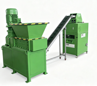 Ligne de recyclage de câbles en cuivre de petite taille, machine de granulation automatique du cuivre pour la récupération des fils électriques usagés