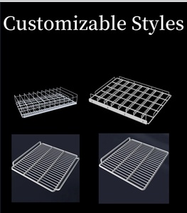 Tủ đông nướng dây kệ chia tủ lạnh giá chủ hiển thị thương mại tủ lạnh kim loại kệ - Product Image 4