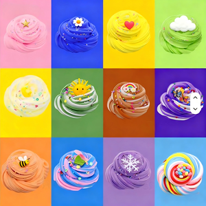 Arcilla de Colores al por Mayor, Popular, en Oferta, Slime Mágico de Colores Cambiantes, Slime Esponjoso Tipo Maíz - Product Image 2