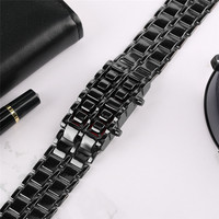 Reloj de Pulsera para Hombre Estilo Lava Led Único y Creativo, Diseño Europeo y Americano, para Pareja, Estilo Retro